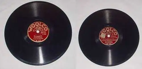 Schellackplatte Woolco W112 "Nanette" Foxtrot u.a.
