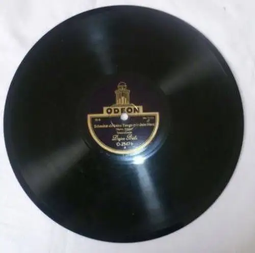 Schellackplatte Odeon Tanz-Orchester Dajos Béla um 1930 (c)