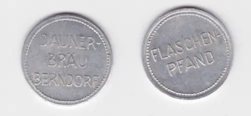 Flaschenpfand Biermarke Aluminium Dauner Bräu Berndorf (102849)
