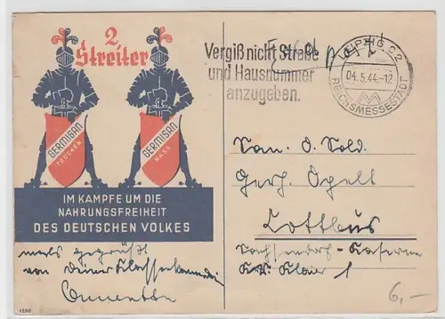 50242 Reklame Feldpost Ak Germisan 1944