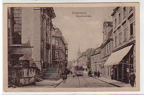 21780 Feldpost Ak Paderborn Westernstraße 1916