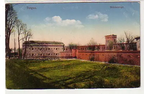 36453 Feldpost Ak Torgau Brückenkopf 1917