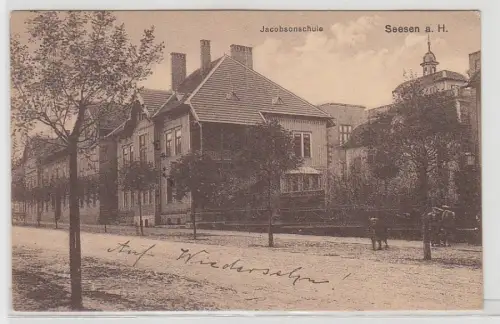 44500 Feldpost Ak Seesen am Harz Jacobsen Schule 1916