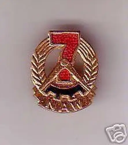 seltenes DDR Abzeichen nationales Aufbauwerk