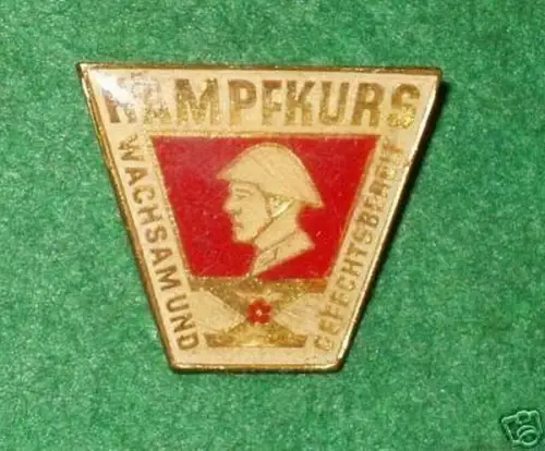 DDR Abzeichen Kampfkurs wachsam und gefechtsbereit