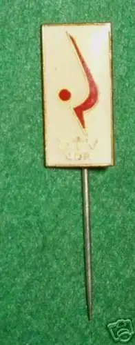 seltene DDR Anstecknadel deutscher Turner Verband DTV