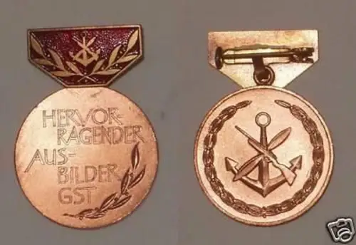 DDR Orden GST hervorragender Ausbilder in Bronze