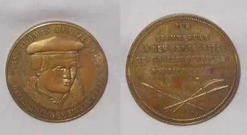 DDR Medaille 450. Todestag von Thomas Müntzer 1975