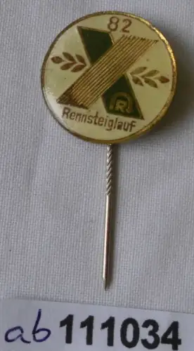 seltene DDR Anstecknadel X. Rennsteiglauf 1982 (111034)