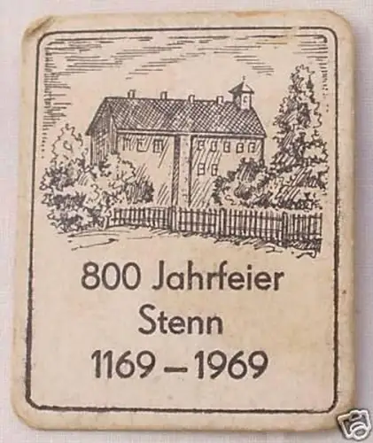DDR Abzeichen 800 Jahrfeier Stenn 1169-1969