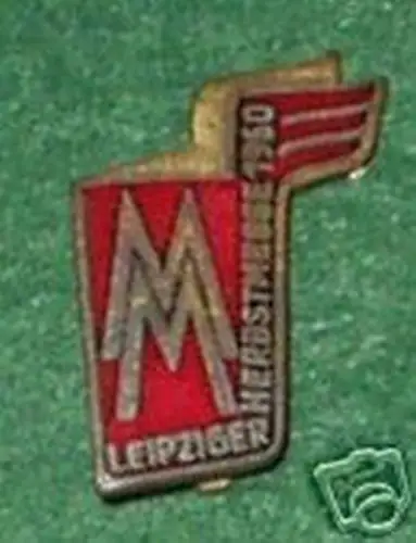 seltenes DDR Abzeichen Leipziger Herbstmesse 1960