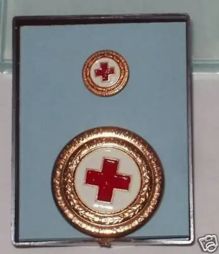 DDR Ehrenzeichen des DRK in Bronze im Etui