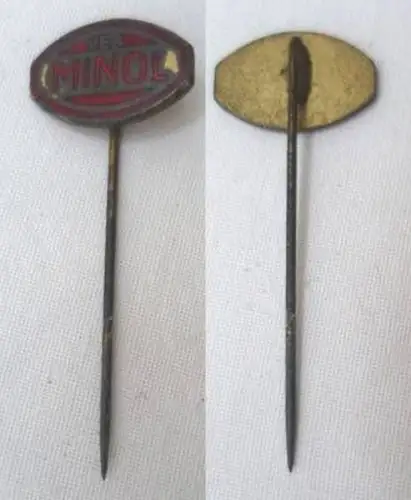 DDR Anstecknadel VEB Minol Mineralölkombinat