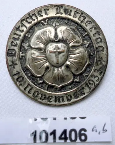 altes Abzeichen Deutscher Luthertag 10. November 1933