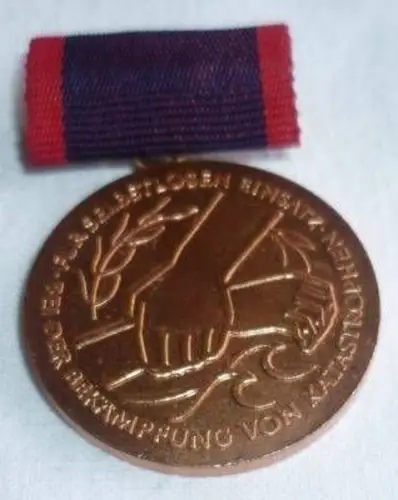 seltener DDR Orden für Bekämpfung von Katastrophen