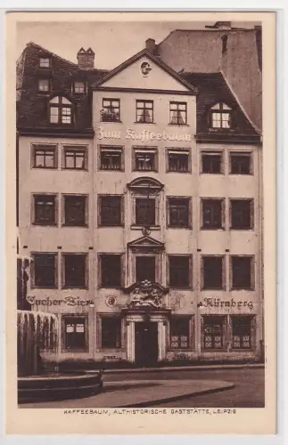 60805 AK Leipzig -  der Kaffeebaum althistorische Gaststätte 1944
