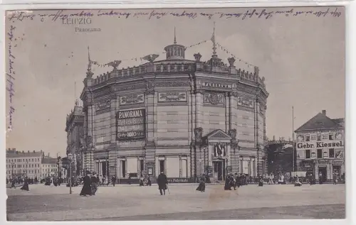 85997 Ak Leipzig - Partie am Panorama 1918