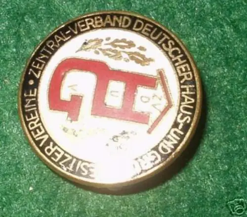 emailliertes Abzeichen deutscher Grundbesitzer Verein
