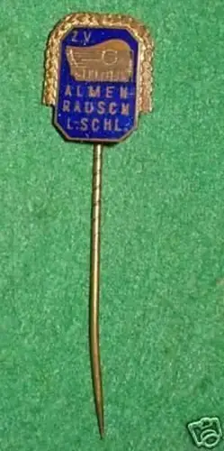 emailliertes Abzeichen Zither Verein Almenrausch 1930