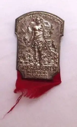 altes Abzeichen Gau Sängerfest Leipzig 1925