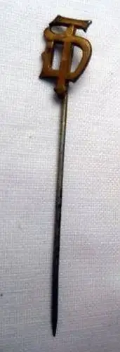alte Anstecknadel DT Deutsches Turnfest um 1920