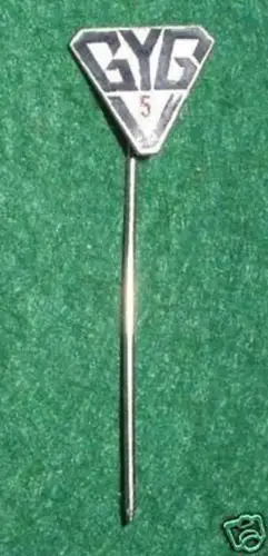 kleine alte Anstecknadel GYG V 5