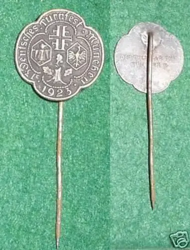 altes Abzeichen 13. deutsches Turnfest München 1923