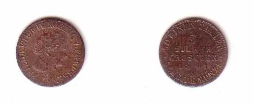 1/2 Silbergroschen Münze Preussen 1841 A (110465)