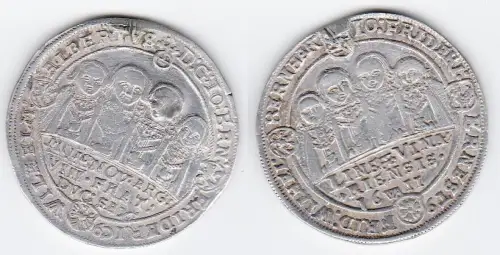 1/2 Taler Silber Münze Sachsen Weimar Eisenach 1611 (111705)