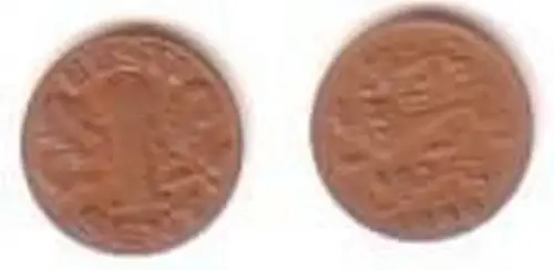 1 Sent Kupfer Münze Estland 1929
