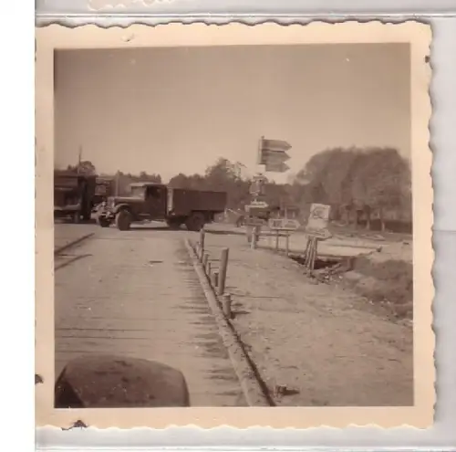 51821 Foto Deutsche Militär LKW Russland ? 2. Weltkrieg