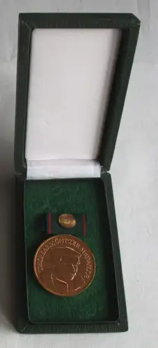 DDR Thomas Müntzer Medaille Bronze im grünem Originaletui (142680)