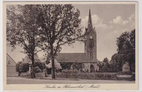 90564 Ak Kirche zu Blumenthal (Mark) um 1930