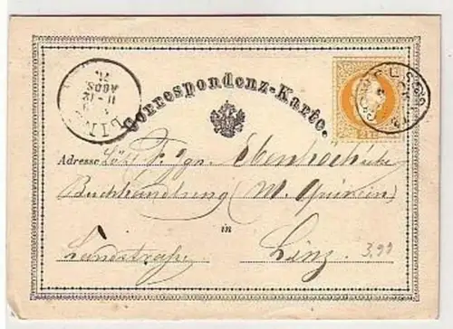 34655 alte Ganzsachenkarte Österreich Stempel Wels 1971