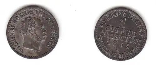 1 Silbergroschen Preussen 1869 A