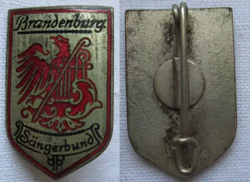 emailliertes Abzeichen Brandenburg Sängerbund um 1930 (155199)