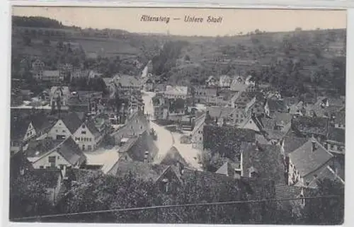 44214 Ak Altensteig untere Stadt 1919