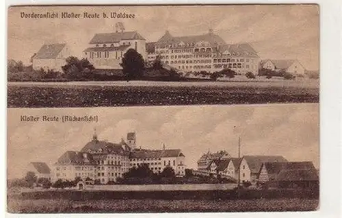 59650 Mehrbild Ak Kloster Reute bei Waldsee 1918