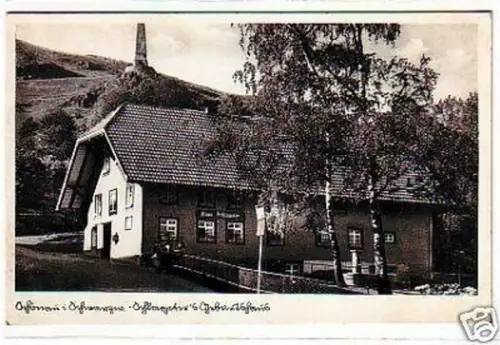 16101 Ak Schönau im Schwarzwald Schlageter Geburtshaus