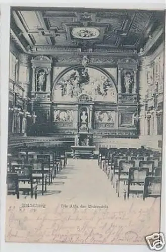 31791 Ak Heidelberg - Die Aula der Universität 1904