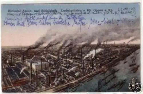 00409 Ak Ludwigshafen am Rhein Industrieanlagen 1929