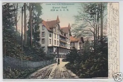 32129 Ak Gruß aus dem Schwarzwald Kurort Sand 1904