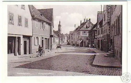 12253 Ak Herbolzheim Hauptstrasse um 1940-50