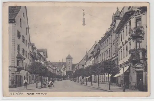 27010 Feldpost Ak Villingen Obere Strasse 1916