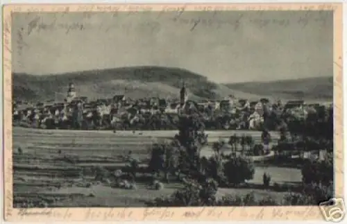 11628 Ak Winnenden Totalansicht 1933
