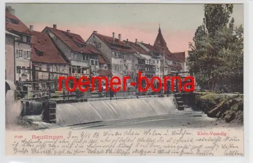 78846 Ak Reutlingen Klein-Venedig 1906