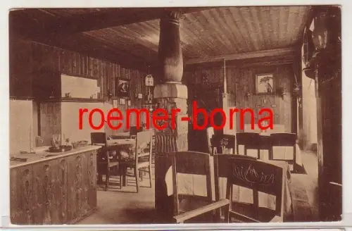 79606 Ak Triberg Schwarzwald Hotel Triberger Hof Restaurant Bürgerstüble um 1940