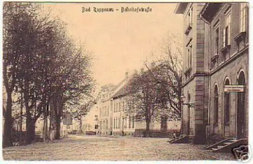 12278 Feldpost Ak Bad Rappenau Bahnhofstraße 1918
