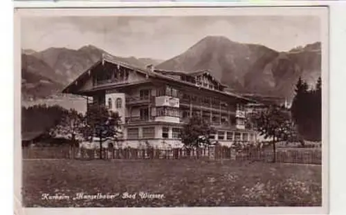 38240 Ak Bad Wiessee Kurheim "Hanselbauer" 1935
