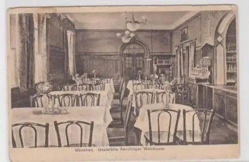 24829 Ak München Gaststätte Sendlinger Weinbauer 1929